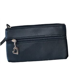 NWOT - stylish black wristlet